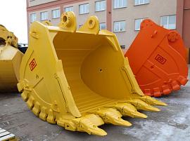 Ковш скальный усиленный для экскаватора Caterpillar 374DL объемом 4,6 куб.м